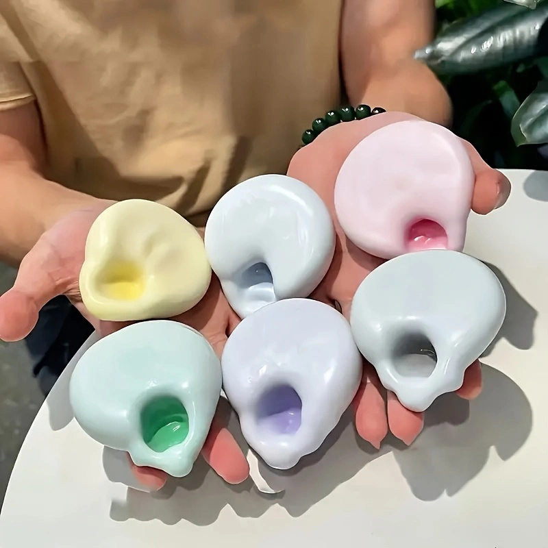 Kids Toys Entertainer - 1Pc Squishy Fluid Ice Skin Jelly