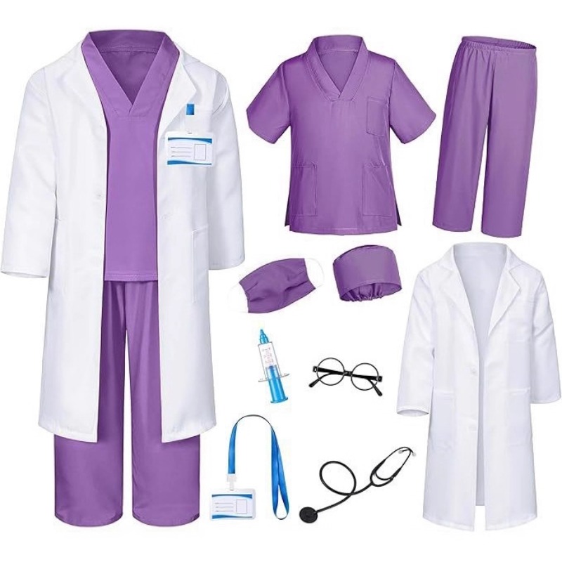 Kids Toys And Games - Kids Doctor Nurse Role-Play Set White