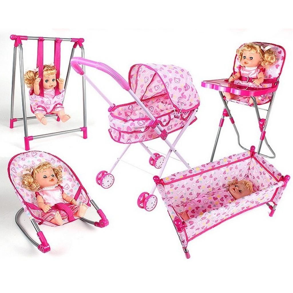 Kids Toys China - Baby Doll Swing Set Simulation Furniture