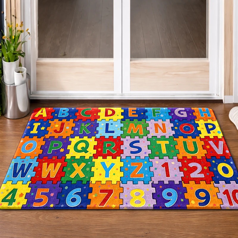 1pc 2D Flat Alphabet & Numbers - Bath Letter Number Foam recension och pris