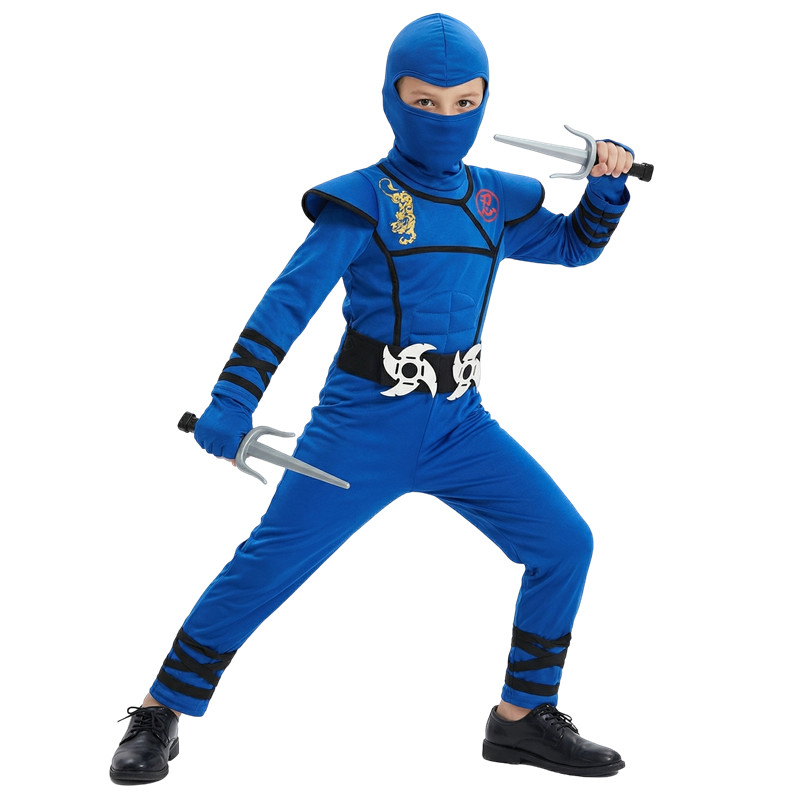 Black and Blue Ninja Costume f - Kids Toys Boys recension och pris