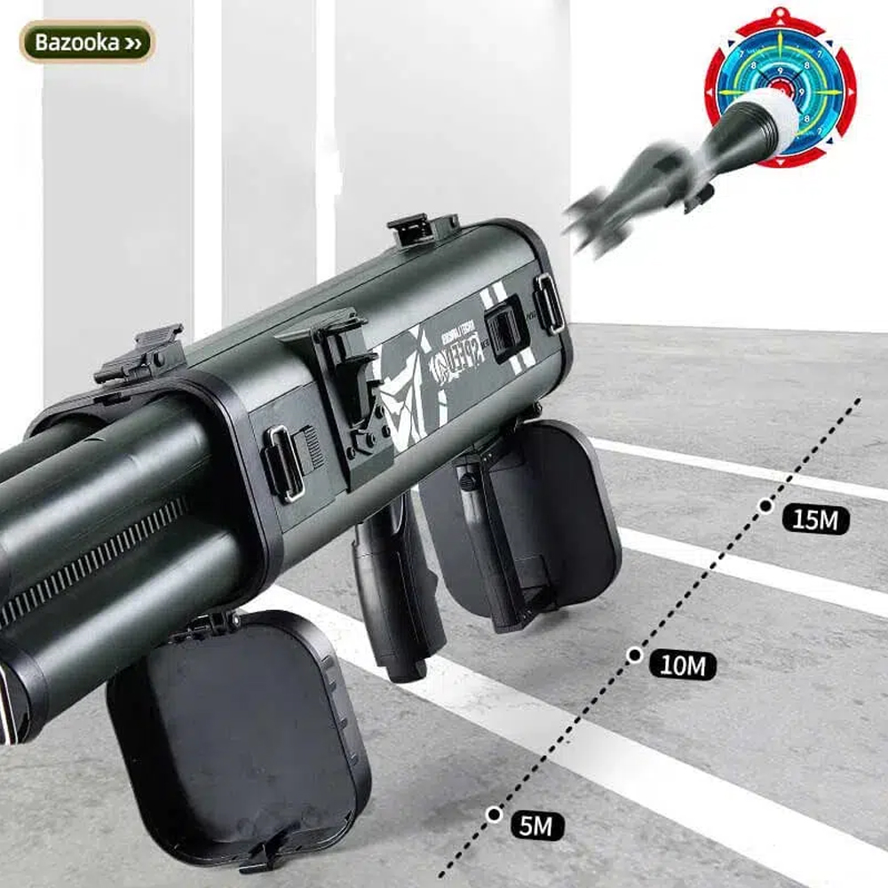 M202 Quadruple Rocket Launcher - Foam Dart Gun recension och pris