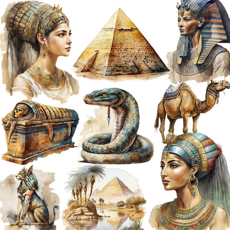 Ancient Egypt Stickers Crafts  - Kids Toys Egypt recension och pris