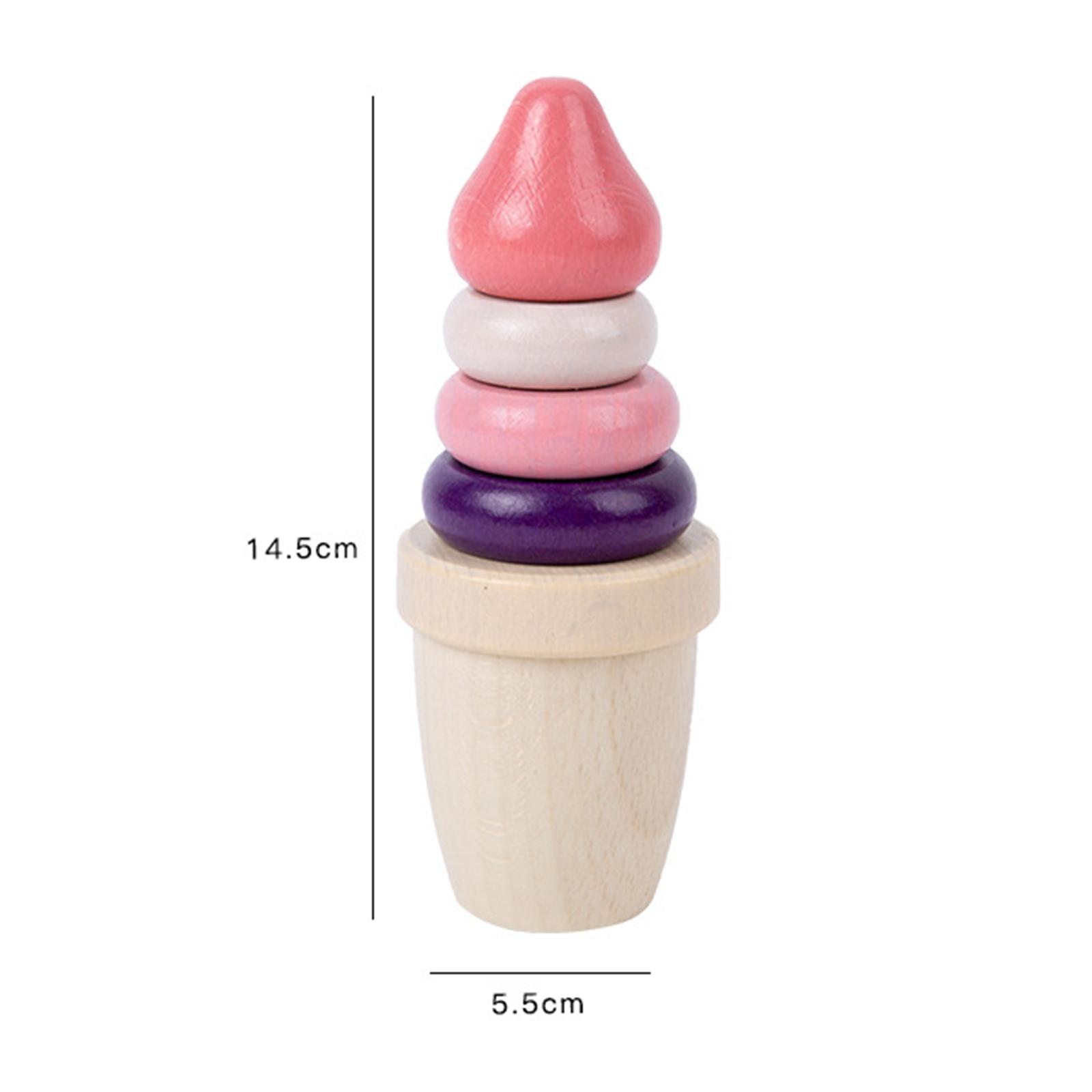 Montessori Ice Cream Stacker T - Kids Toys And Games recension och pris