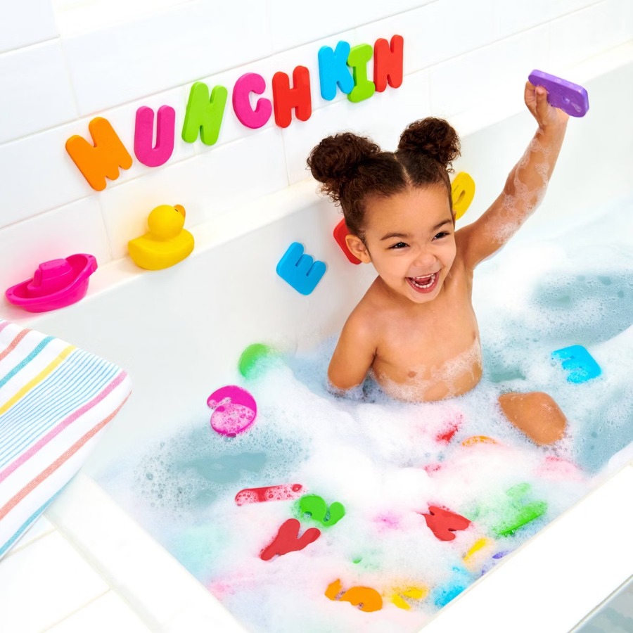 Foam Bath Letters and Numbers, - Bath Letter Number Foam recension och pris