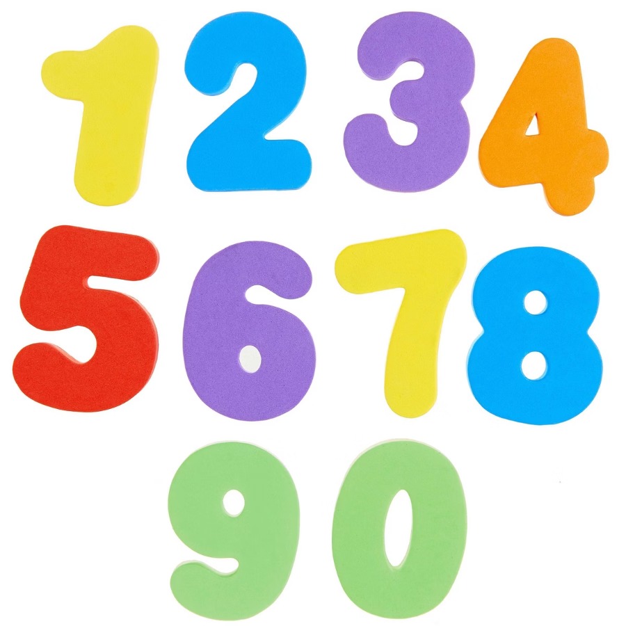 Foam Bath Letters and Numbers, - Bath Letter Number Foam recension och pris