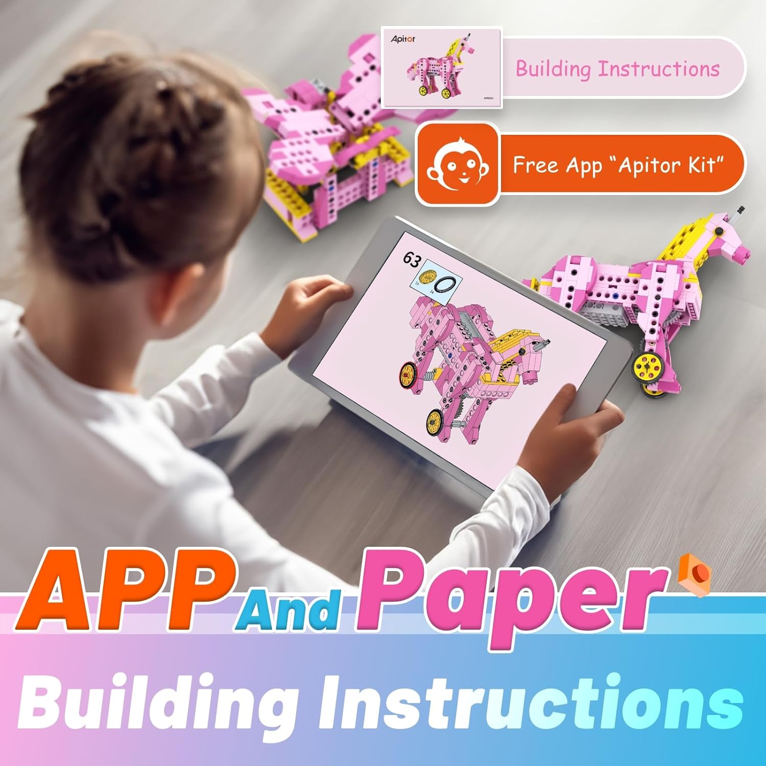 Apitor STEM Toys for Girls Gif - Kid Toys And Craft recension och pris