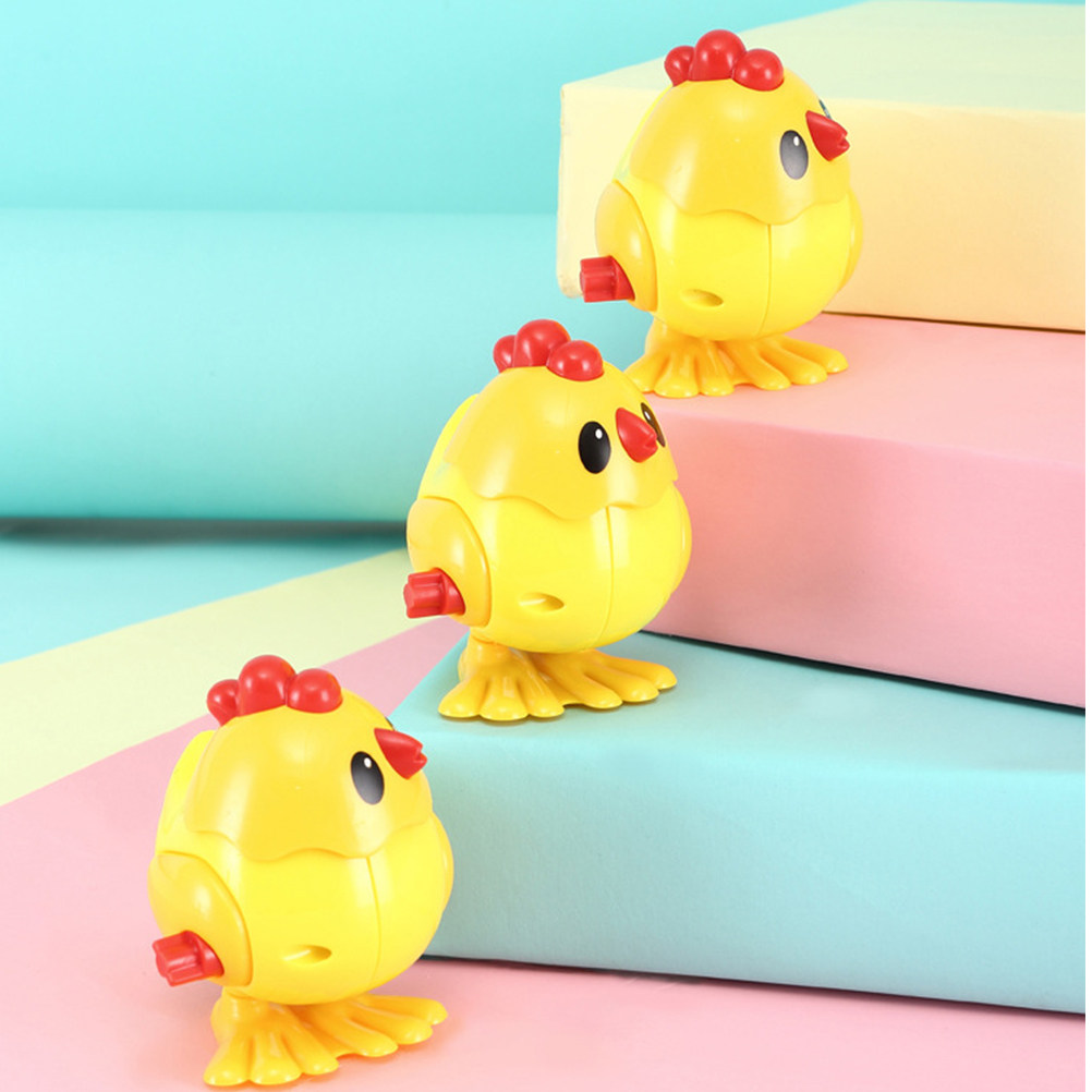 3Pcs Jumping Yellow Chick Wind - Kids Toys Vehicle recension och pris