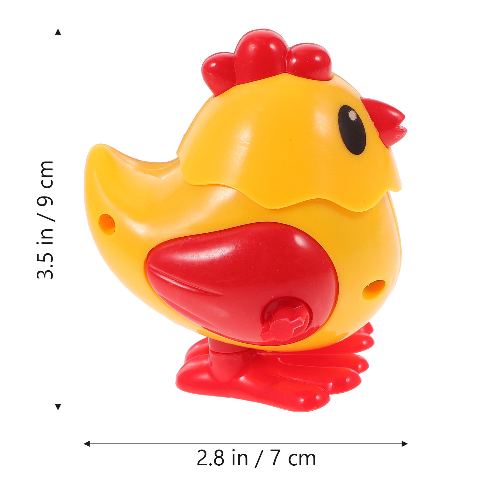 3Pcs Jumping Yellow Chick Wind - Kids Toys Vehicle recension och pris
