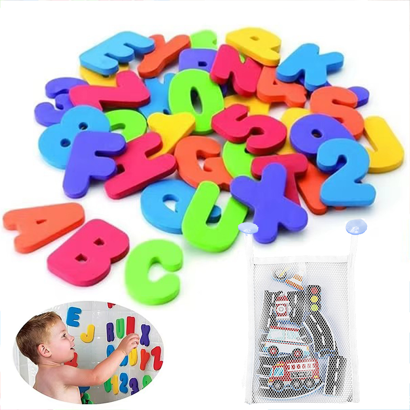 Children Bath Toys Foam Fun Fl - Bath Letter Number Foam recension och pris