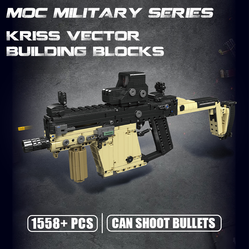 2024 MOC Military Series KRISS - Kids Toys Vector recension och pris