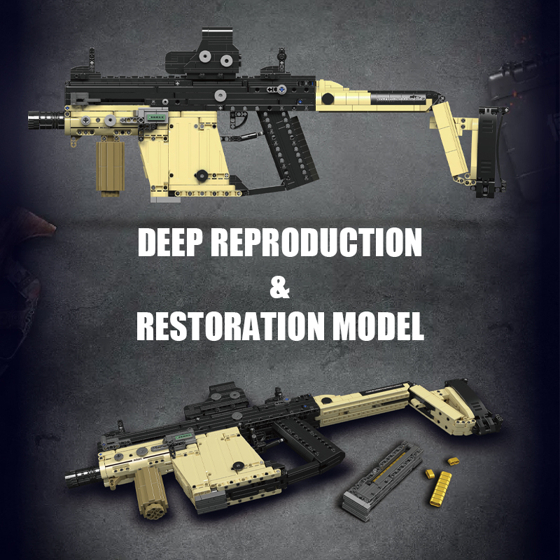 2024 MOC Military Series KRISS - Kids Toys Vector recension och pris