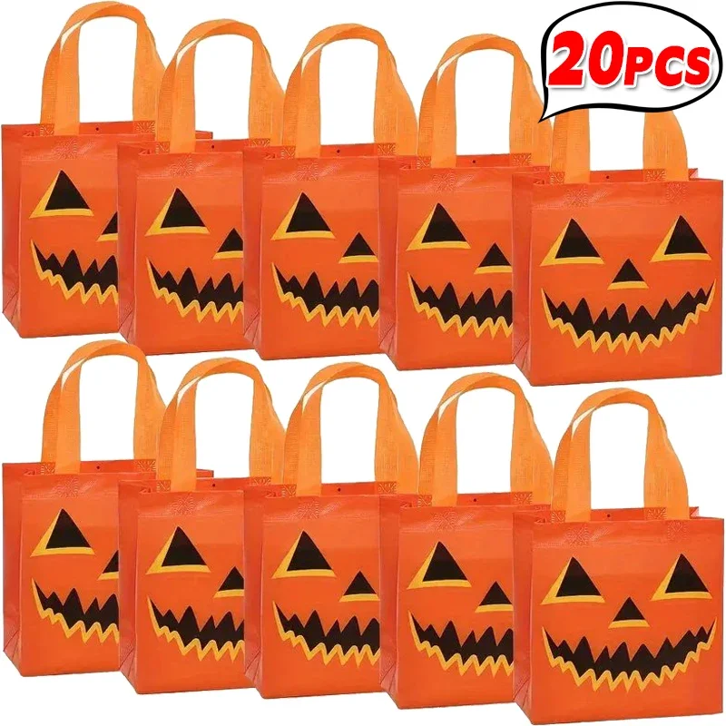 Halloween Non-Woven Bags Pumpk - Kids Toys Packaging recension och pris