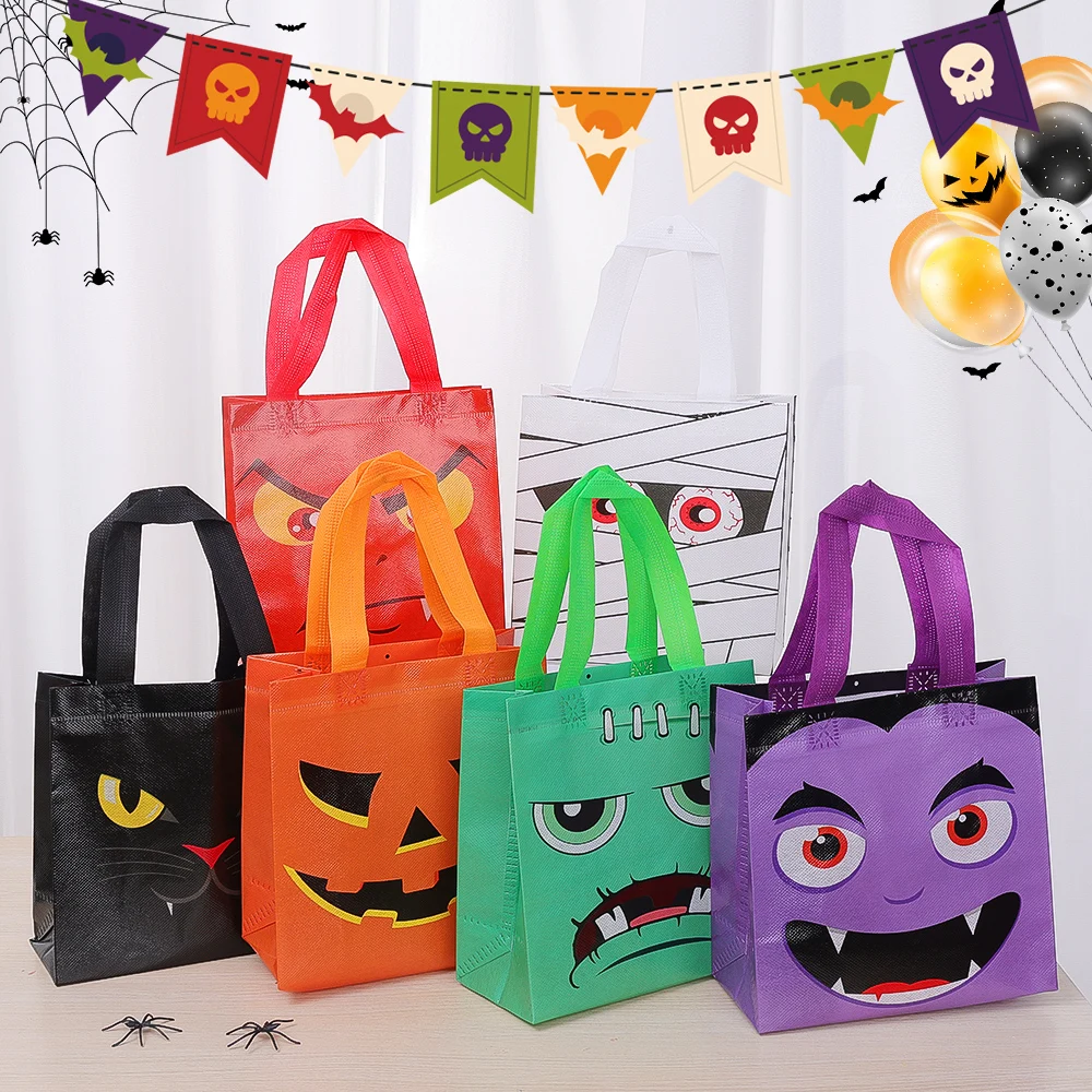 Halloween Non-Woven Bags Pumpk - Kids Toys Packaging recension och pris
