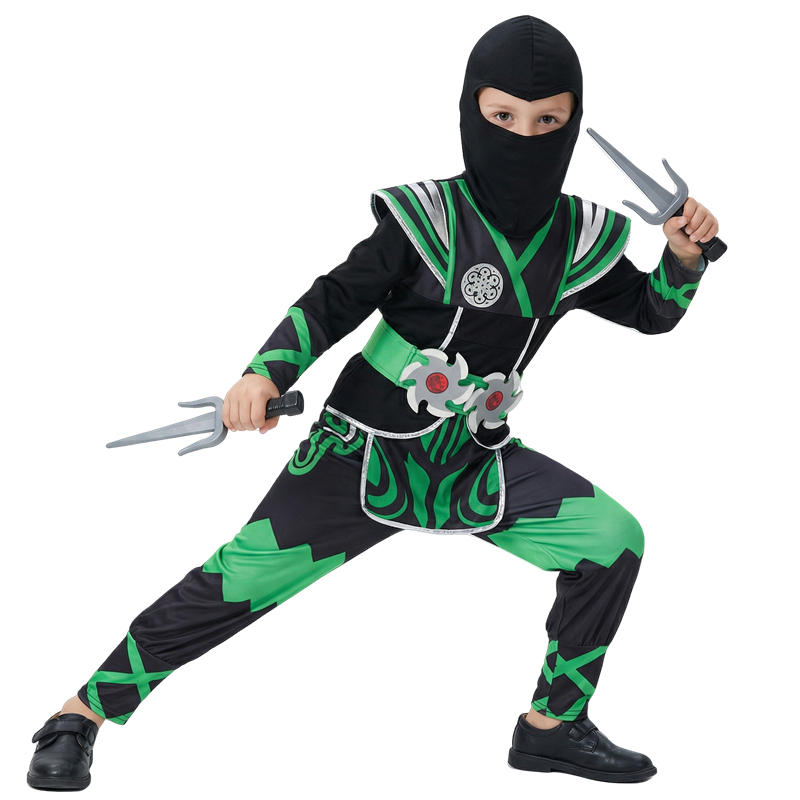 Green Ninja Costume for Kids w - Kids Toys Boys recension och pris