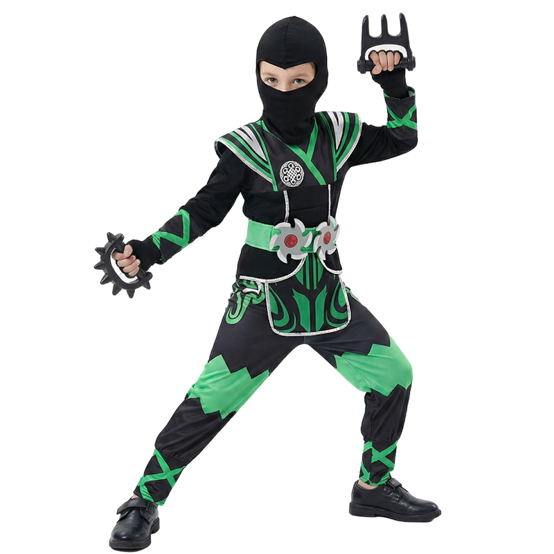 Green Ninja Costume for Kids w - Kids Toys Boys recension och pris