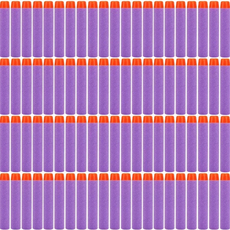 23KPurple Solid Round Head Bul - Foam Dart Gun recension och pris