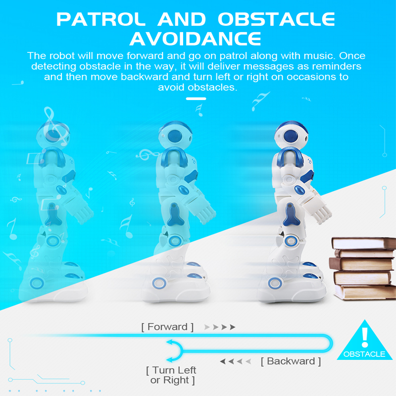 JJRC RC Robot Toy IR Gesture R - Kids Toys Vector recension och pris