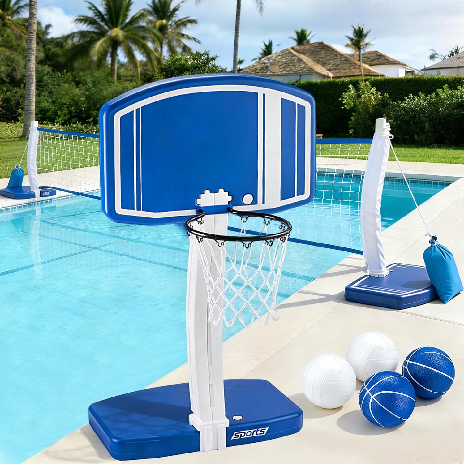 Above Ground Pool Basketball H - Kids Toys And Games recension och pris