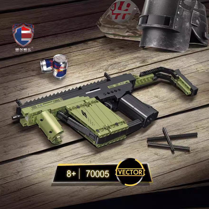 MOC Military VECTOR Submachine - Kids Toys Vector recension och pris