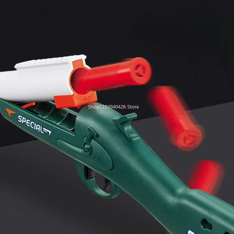 S686 Throwing Shell Shotgun To - Foam Dart Gun recension och pris