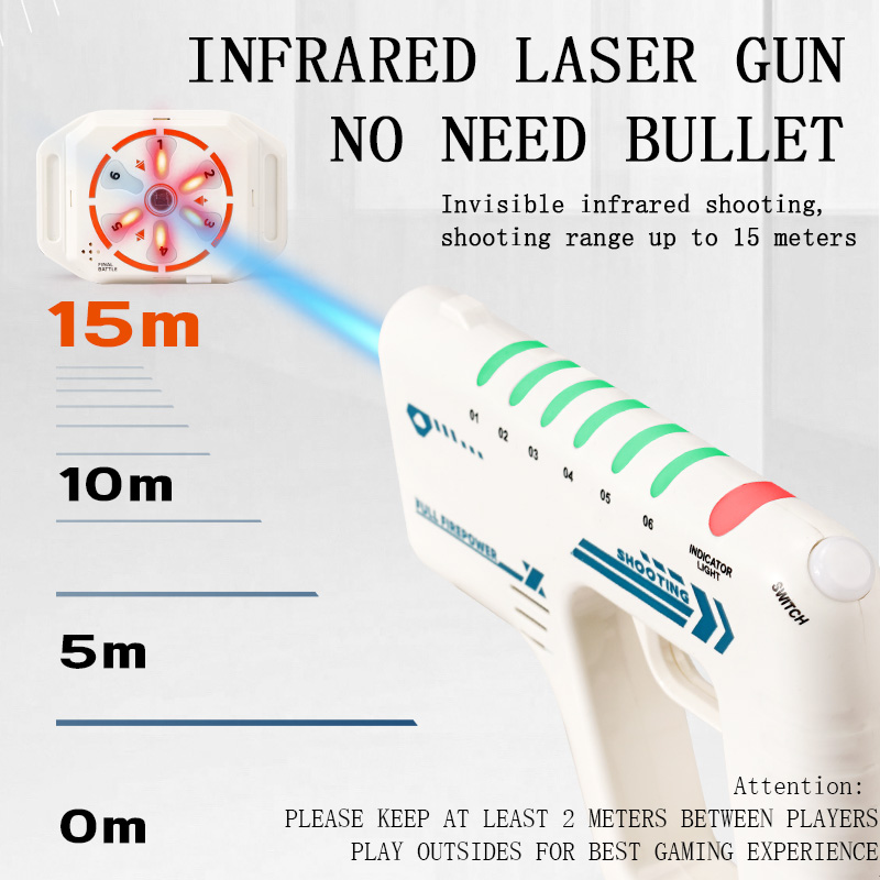 Infrared Shooting Game Gun Set - Laser Tag Set Kids recension och pris