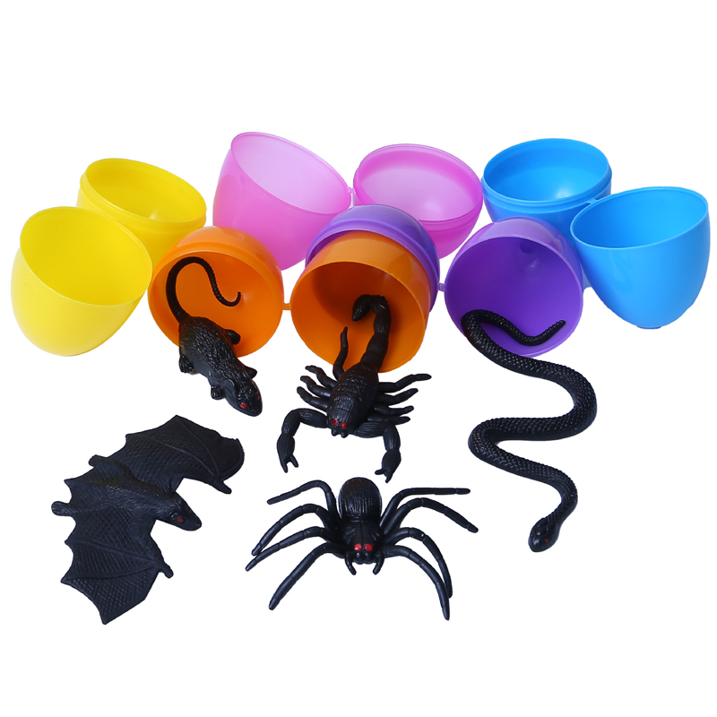 12/24Pcs Empty Easter Eggs Pla - Kids Toys Packaging recension och pris