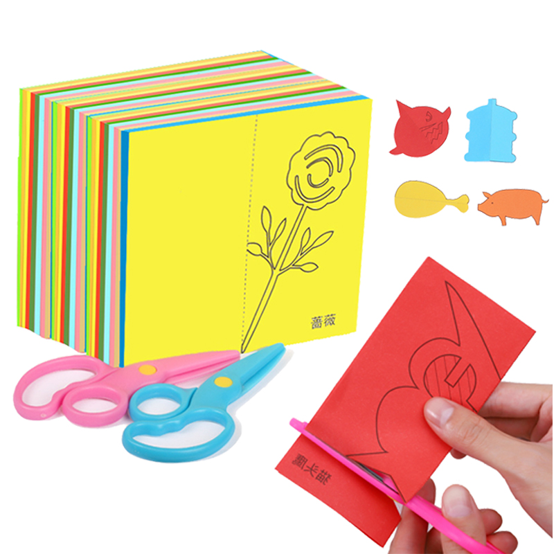 Paper-Cut Set Paper Cutting Sc - Kid Toys And Craft recension och pris
