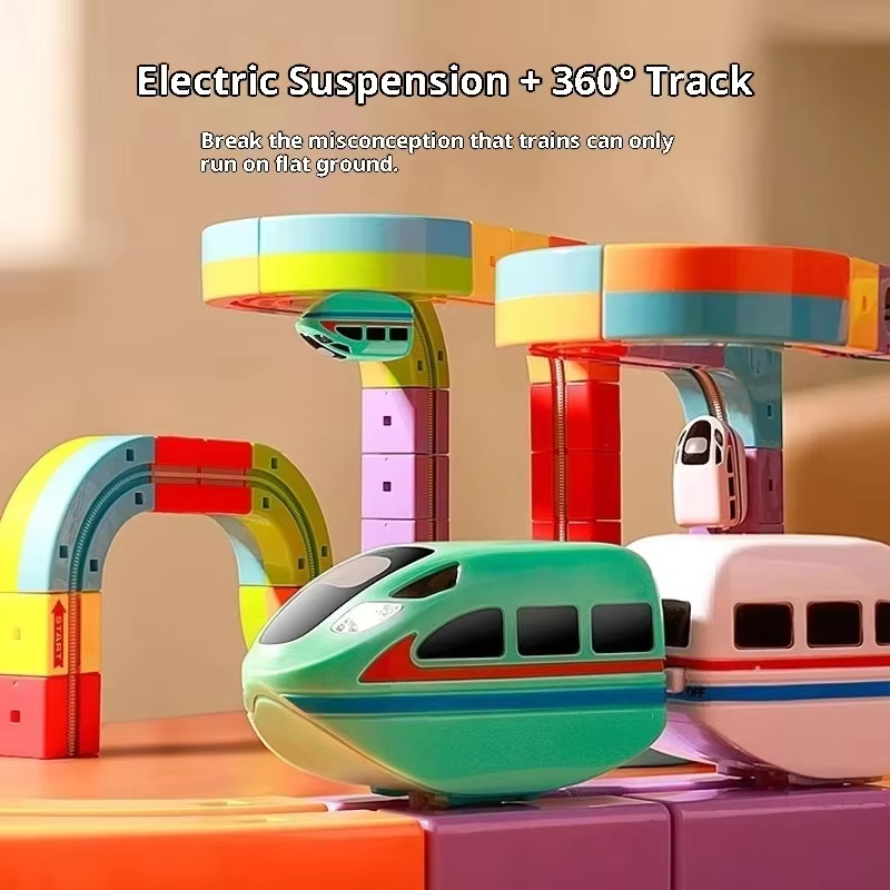Electric Magnetic Track Set Wi - Kids Toys Vehicle recension och pris