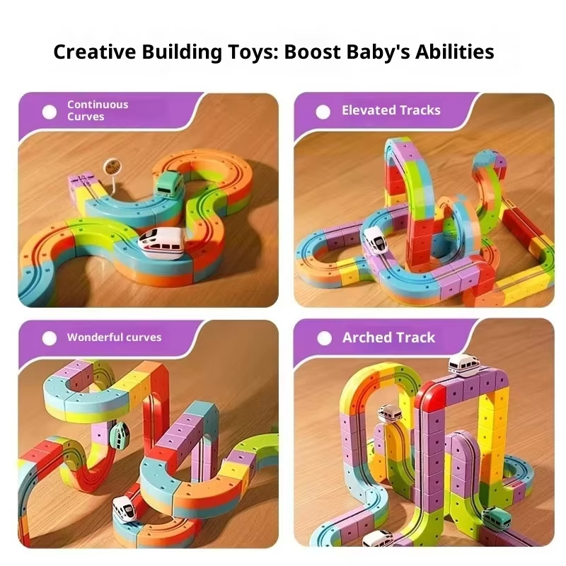Electric Magnetic Track Set Wi - Kids Toys Vehicle recension och pris