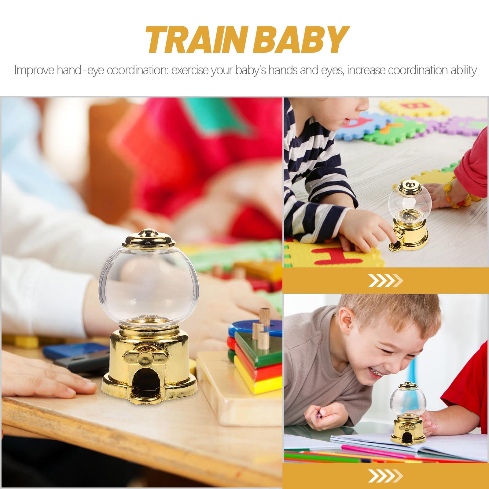 Mini Candy Claw Machine 6Pcs R - Kids Toys And Games recension och pris
