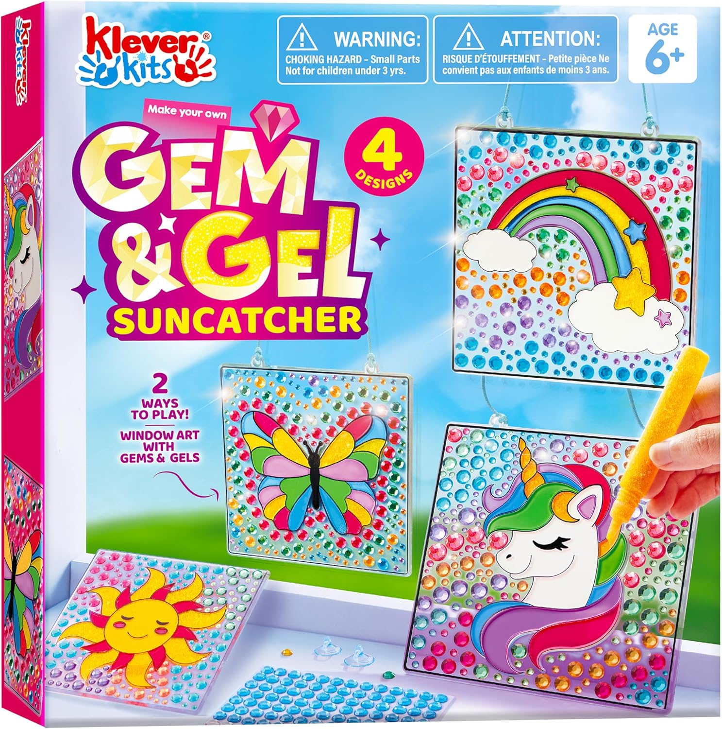 JOYFY 4PCS Window Art 2-in-1 G - Kid Toys And Craft recension och pris