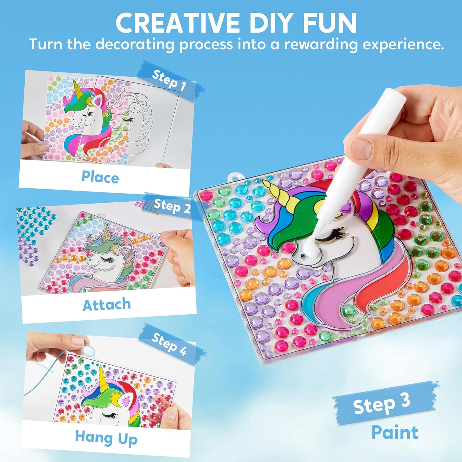 JOYFY 4PCS Window Art 2-in-1 G - Kid Toys And Craft recension och pris