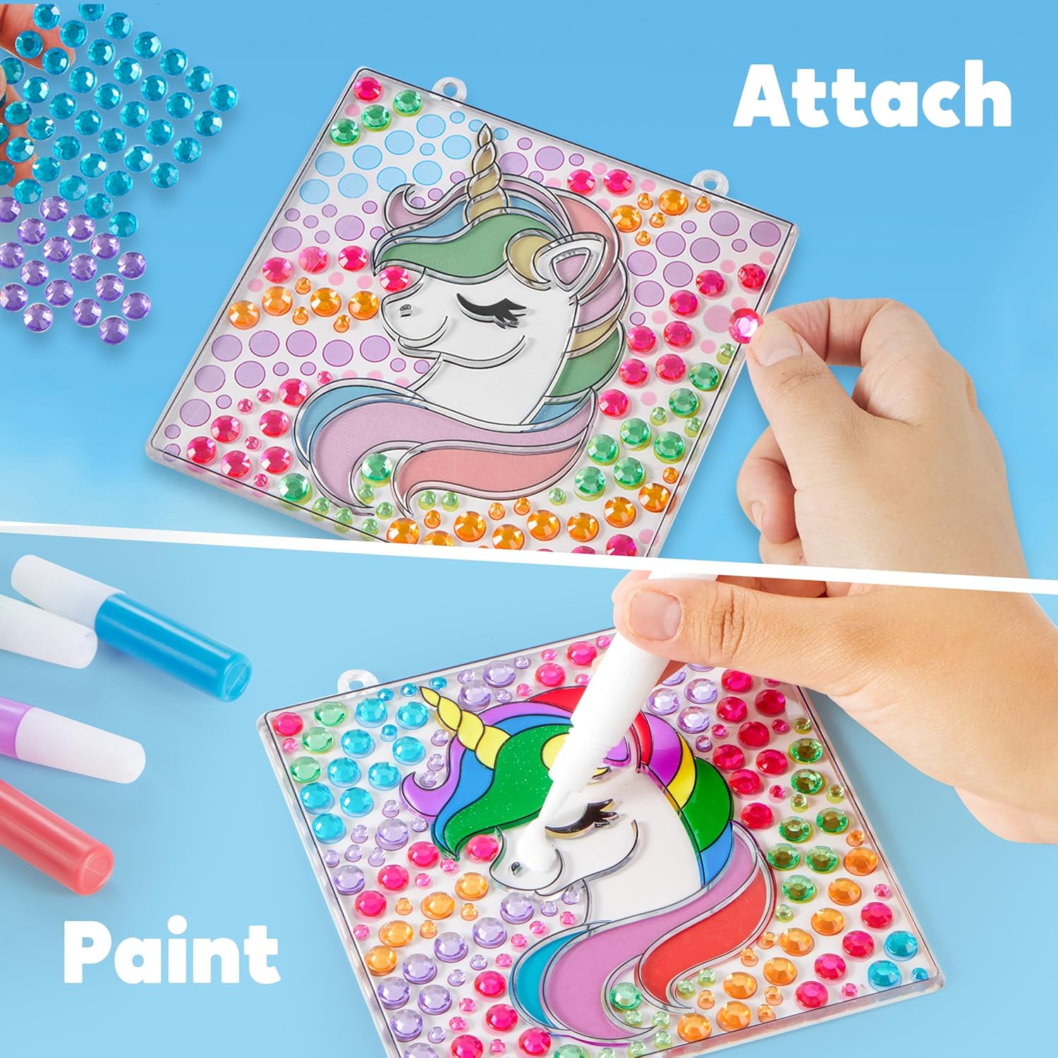 JOYFY 4PCS Window Art 2-in-1 G - Kid Toys And Craft recension och pris