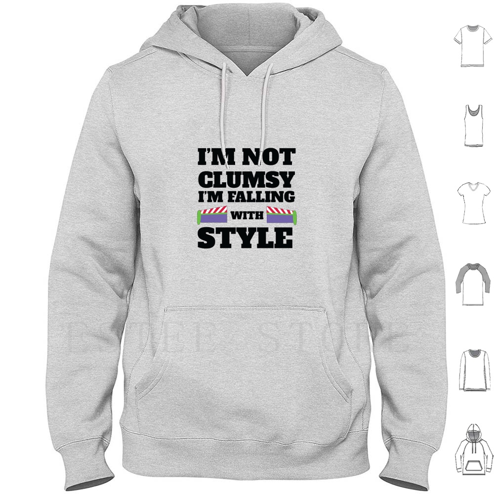 Clumsy Hoodies Long Sleeve Rei - Kids Toys Vector recension och pris