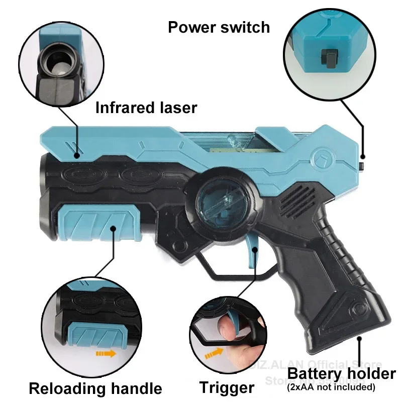 Laser Tag Battle Game Gun Set  - Laser Tag Set Kids recension och pris