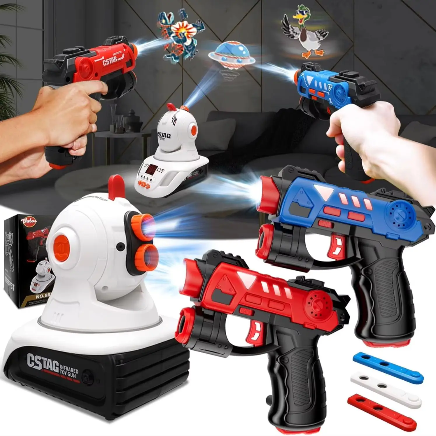 Laser Tag Gun Set with Project - Laser Tag Set Kids recension och pris