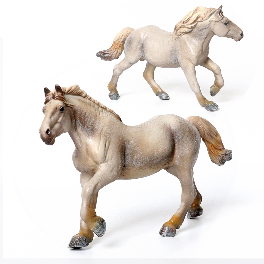 Realistic Horse Model Clydesda - Kids Toys Under 1 Year recension och pris