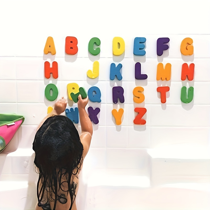36pcs Set Of Bath Foam Letters - Bath Letter Number Foam recension och pris