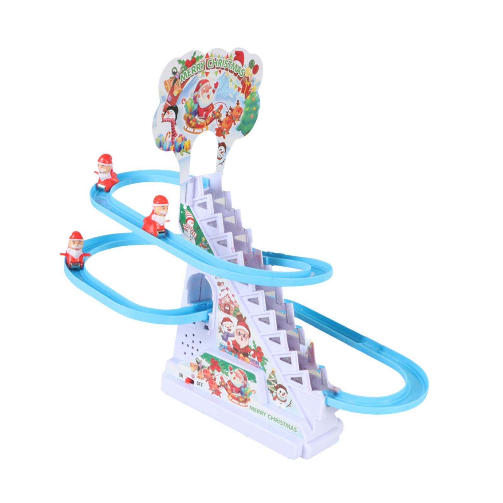Santa Climbing Stairs Slide To - Kids Toys Boys recension och pris
