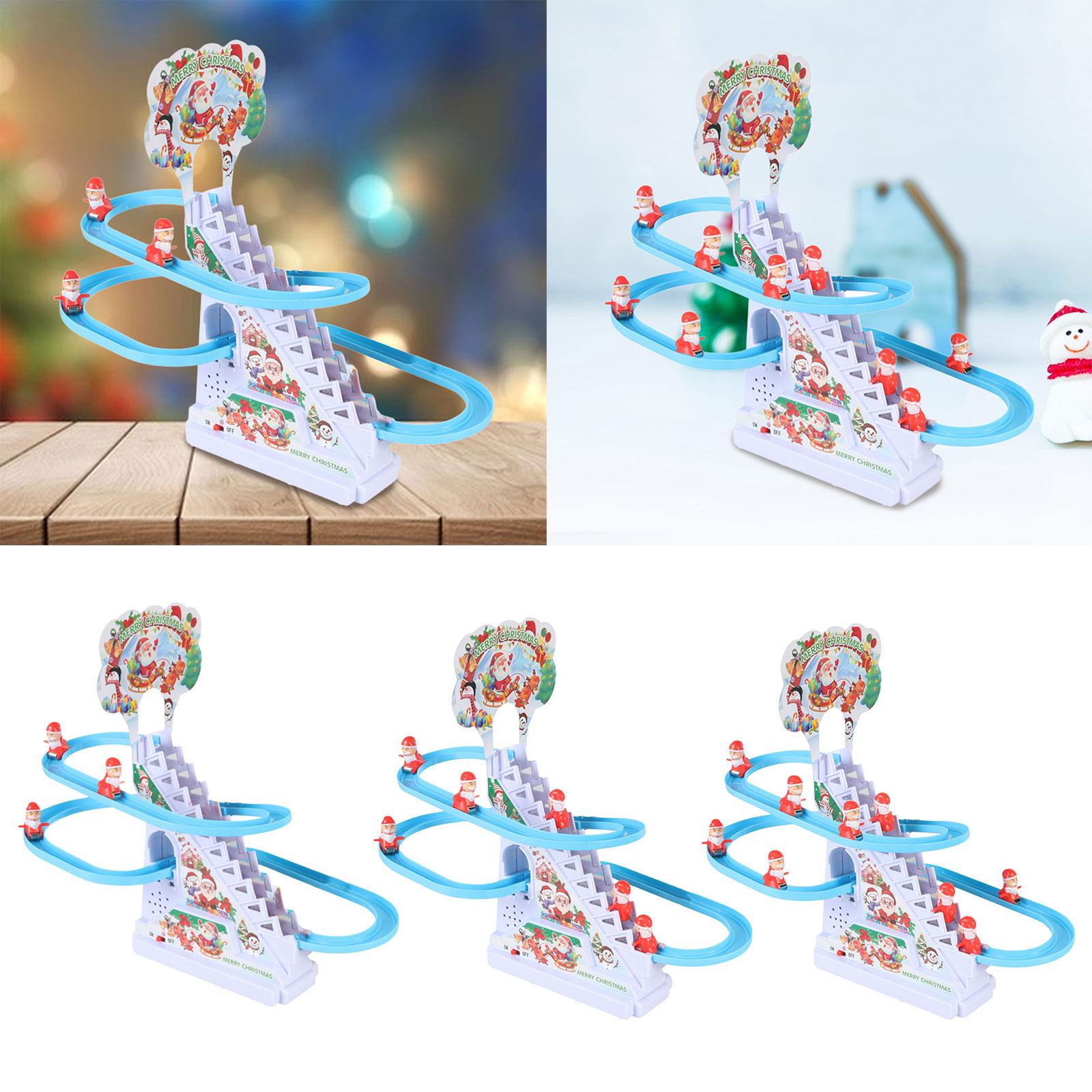 Santa Climbing Stairs Slide To - Kids Toys Boys recension och pris