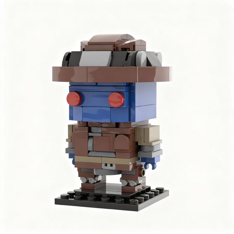 181pcs MOC Cad Bane Brickheadz - Kids Toys Cad Block recension och pris