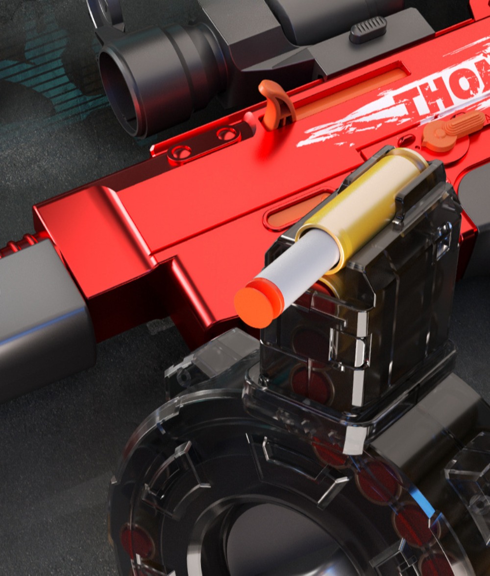 Electric Shell Ejecting Soft B - Foam Dart Gun recension och pris
