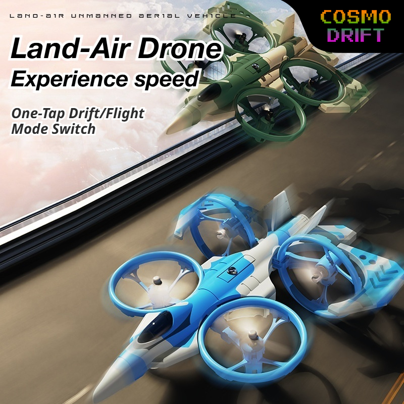 YF07 Land Air 2 in 1 RC Drone  - Kids Toys Long Island recension och pris