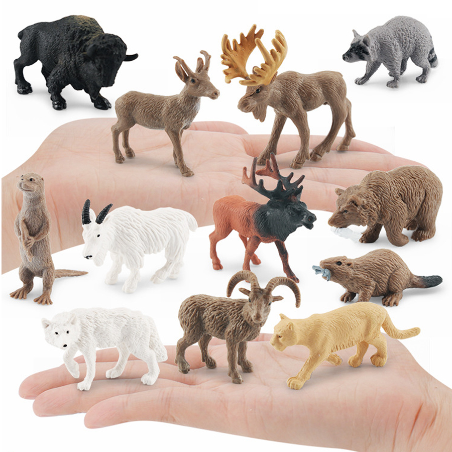Realistic North American Anima - Kids Toys Under 1 Year recension och pris