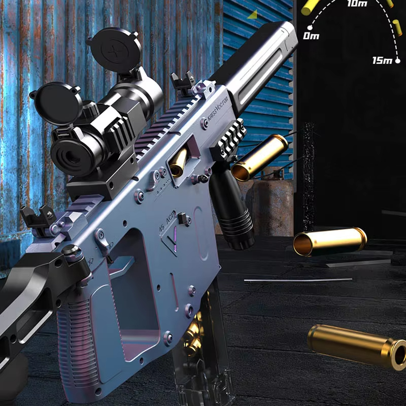 VECTOR Submachine Gun Kids Sof - Kids Toys Vector recension och pris