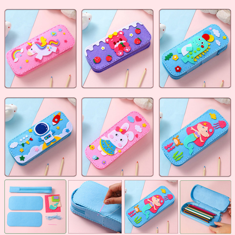DIY Sewing Stationery Bag Non- - Kid Toys And Craft recension och pris