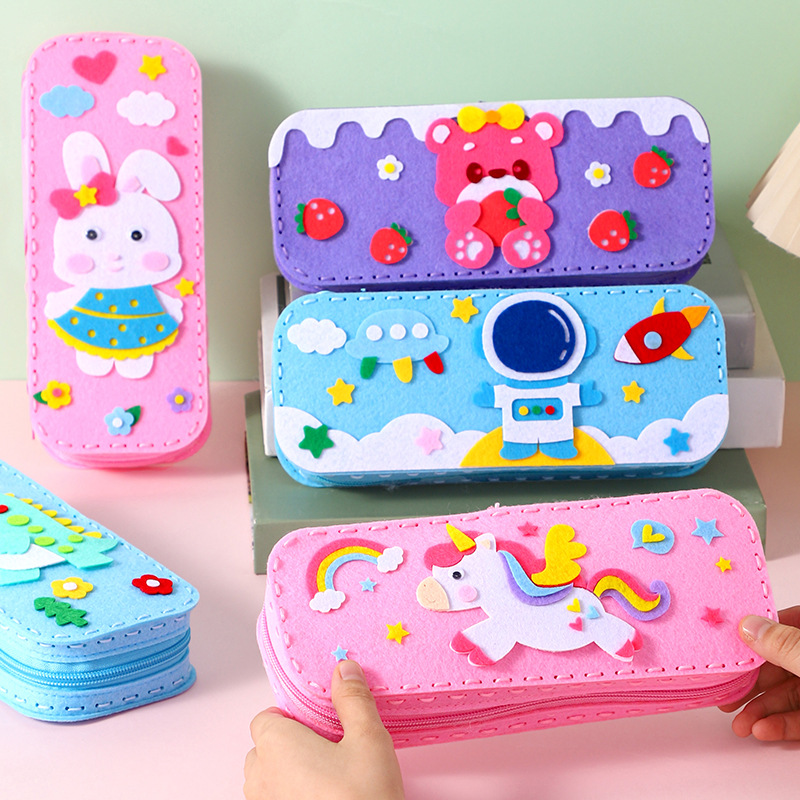 DIY Sewing Stationery Bag Non- - Kid Toys And Craft recension och pris