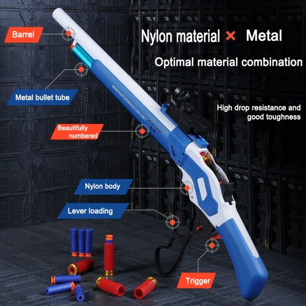 Soft Bullet Gun Toy Shell Ejec - Foam Dart Gun recension och pris