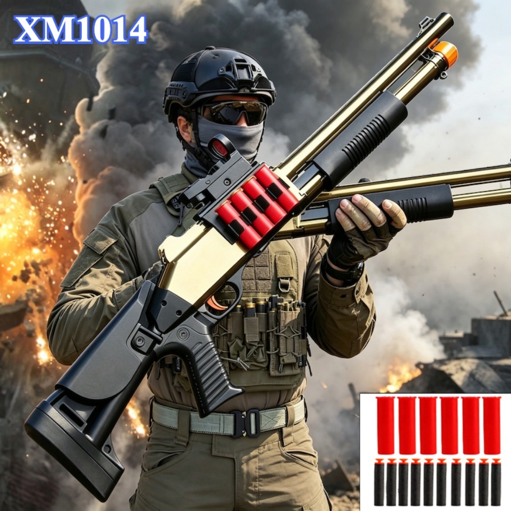 XM1014 S686 Shotgun Spray Toys - Foam Dart Gun recension och pris